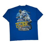 Lucas Oil Motocross Gildan Graphic T-Shirt - Medium Blue Cotton