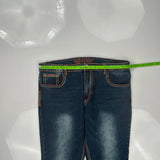 Unbranded Contrast Stitch Jeans - 38W 30L Dark Wash Denim