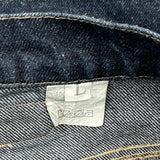 Unbranded Wide Leg Jeans - 33W 30L Dark Wash Cotton