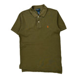 Age 10-12 Polo By Ralph Lauren Polo Shirt - Medium Green Cotton