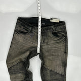 Armani Exchange Skinny Jeans - 32W UK 10 Grey Cotton Blend