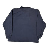 Carhartt 1/4 Zip - XL Navy Cotton Blend
