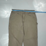 Carhartt Carpenter Pants - 36W 32L Khaki Cotton