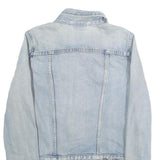 LEVI'S Womens Blue Denim Jacket S Cotton Button Front Classic Fit