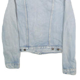 LEVI'S Womens Blue Denim Jacket S Cotton Button Front Classic Fit