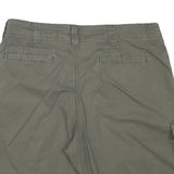 WRANGLER Mens Shorts Green Cargo XL W34 Relaxed Fit Cotton Blend