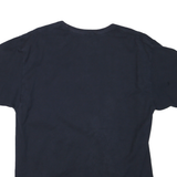 CHAMPION Mens Black Graphic T-Shirt L Short Sleeve Round Neck Casual Wear