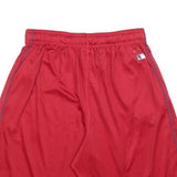 NIKE Mens Red Sports Casual Polyester Shorts M W30 Athletic Comfortable