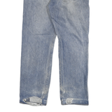 LEVI'S 501 Mens Jeans Blue Regular Straight Denim Medium W34 L29 Classic Button