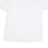 GILDAN Womens White Honda Short Sleeve Polo Shirt L Cotton Blend Classic