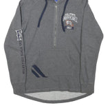 CHAMPION Womens Grey Cal State Fullerton ¼ Zip Hoodie L Casual Sweatshirt