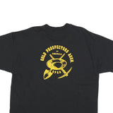 Mens Black Gold Prospectors Assn Graphic T-Shirt L Short Sleeve Crew Neck Cotton