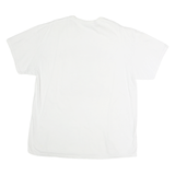 GILDAN Mens White Oakland Champions Graphic T-Shirt XL Short Sleeve Crew Neck