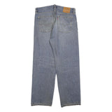 LEVI'S Mens Relaxed Denim Jeans Light Blue W34 L32 Classic Zip Pocket Casual