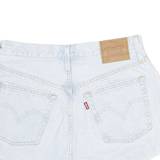 LEVI'S Womens Shorts Blue Denim Casual Distressed M W28 Summer Wear