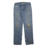 CARHARTT Mens Jeans Blue Relaxed Straight Denim Medium W34 L34 Workwear Durable