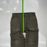 Dickies Carpenter Trousers - 32W 30L Grey Cotton