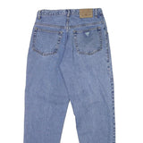 GUESS Mens Blue Regular Fit Straight Denim Jeans W31 L31 Button Closure Cotton