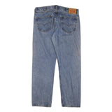 LEVI'S Mens Jeans Blue Regular Straight Denim Medium W37 L30 Classic Zip Cotton