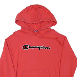 CHAMPION Mens Red Pullover Hoodie M Cotton Blend Casual Everyday Wear