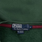 Polo By Ralph Lauren Sweatshirt - XL Green Cotton