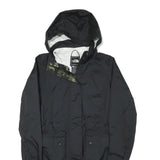 THE NORTH FACE Mens Black Jacket S Polyester Blend Plain Hooded Zip Outdoor