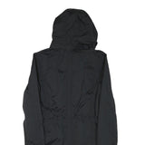 THE NORTH FACE Mens Black Jacket S Polyester Blend Plain Hooded Zip Outdoor