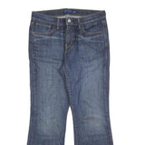 LEVI'S Womens Regular Fit Blue Denim Jeans W31 L30 Zip Classic Style