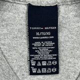 Tommy Hilfiger Long Sleeve T-Shirt - XL Grey Cotton