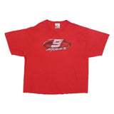 CHASE AUTHENTICS Mens Red Large Graphic T-Shirt XL Short Sleeve Round Neck