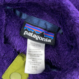 Age 10-12 Patagonia Fleece - Large Purple Polyester