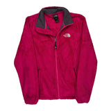The North Face Fleece Jacket - Medium Pink Polyester