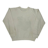 Made In USA Unbranded Graphic Sweatshirt - Large Cream Cotton