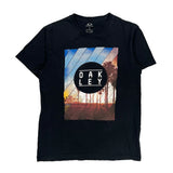 Oakley Graphic T-Shirt - Large Black Cotton