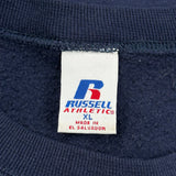 Russell Athletic Sweatshirt - XL Navy Cotton