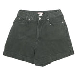 CENZA Womens Shorts Black Casual Cotton S W28 Summer Wear