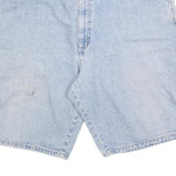 WRANGLER Mens Denim Light Blue Casual Shorts XL W38 Cotton Blend Relaxed Fit