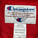 Champion Windbreaker - Large Red Nylon