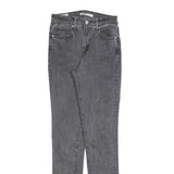 LEVI'S 721 Womens Slim Denim Jeans Grey Stone Wash W28 L32 Stylish Comfortable