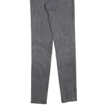 LEVI'S 721 Womens Slim Denim Jeans Grey Stone Wash W28 L32 Stylish Comfortable