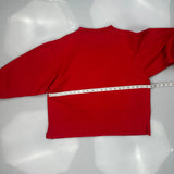 San Diego Planet Hollywood Graphic Sweatshirt - XL Red Cotton