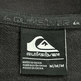 Quiksilver Sweatshirt - Medium Black Cotton