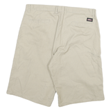 DICKIES Mens Shorts Beige Casual Plain 2XL W34 Durable Cotton Blend