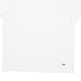 LEVI'S Mens White Classic T-Shirt L Short Sleeve Crew Neck Cotton Blend Casual