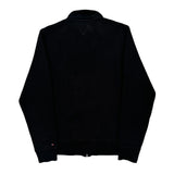 Tommy Hilfiger Track Jacket - Medium Black Cotton