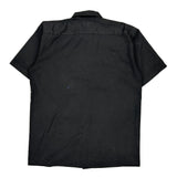 Zimmark Dickies Short Sleeve Shirt - Large Black Cotton