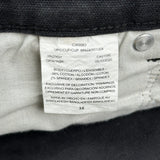 Dickies Denim Shorts - 36W 10L Black Cotton