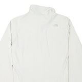 THE NORTH FACE Womens White Apex Jacket S Polyester Blend Zip Outdoor Softshell