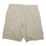 WRANGLER Mens Shorts Beige Casual Cargo Plain L W36 Cotton Blend