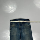 501 Levis Jeans - 32W 30L Blue Cotton